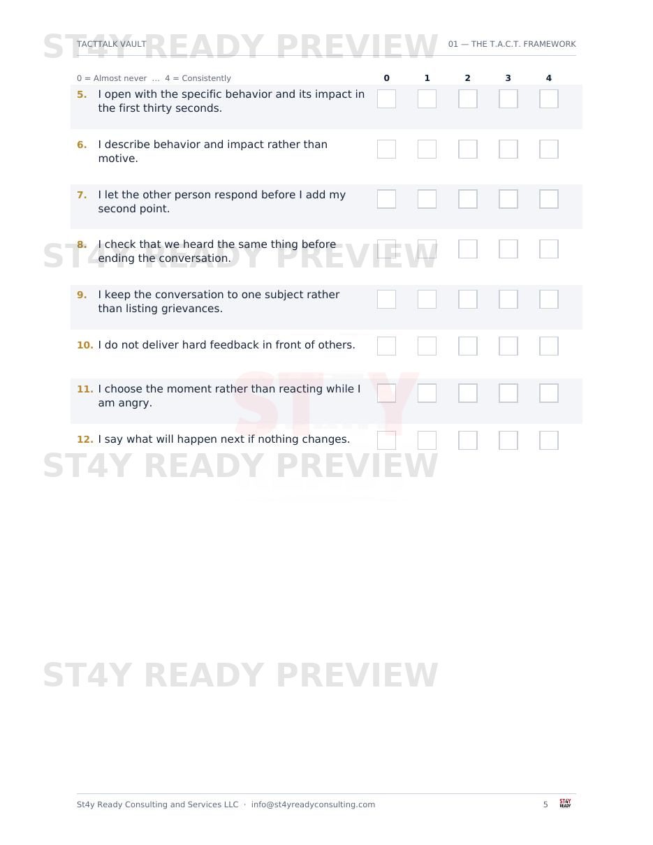 TACTTalk: The Courageous Conversations Vault — sample page 3