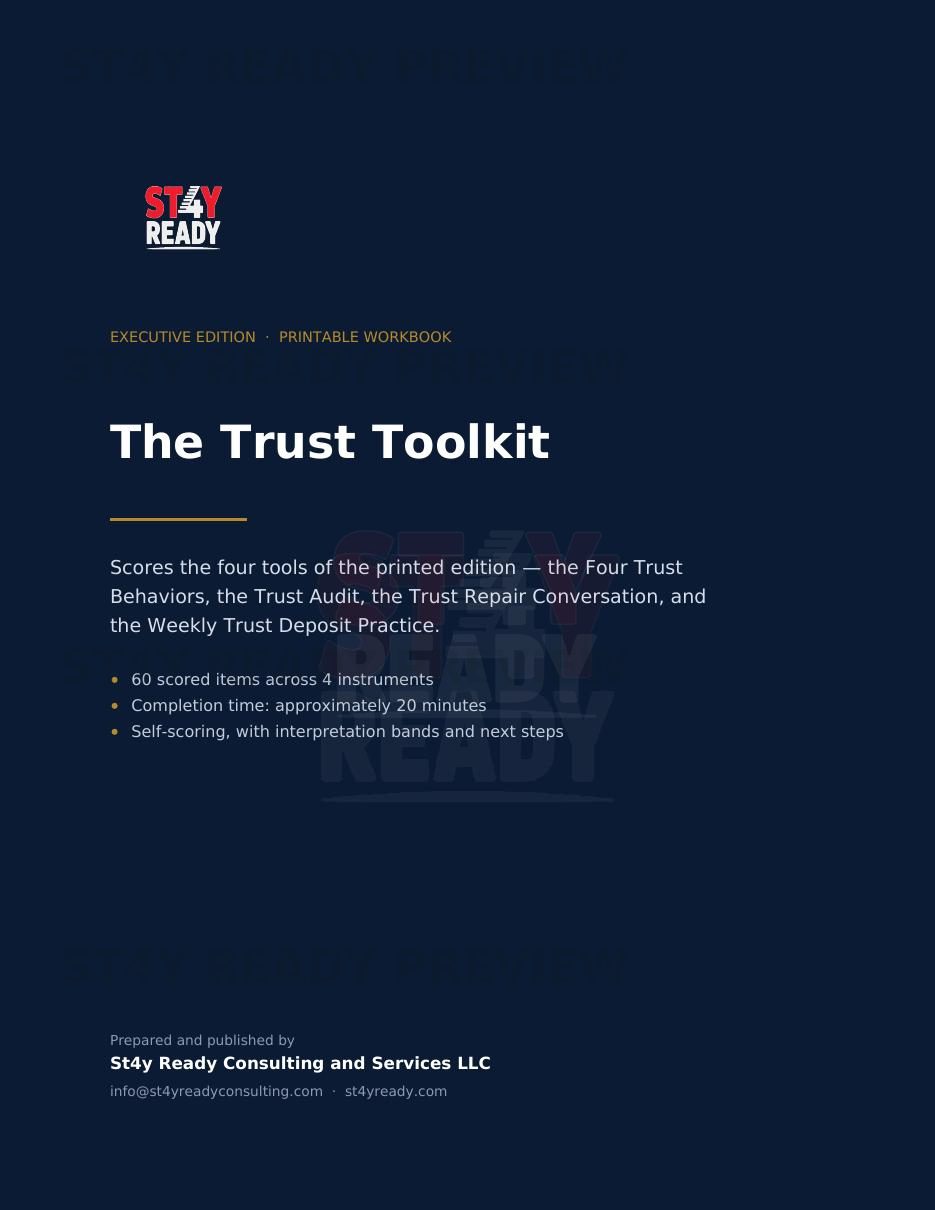 The Trust Toolkit — sample page 1